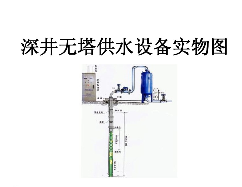 吉安青原区井泵无塔式供水设备